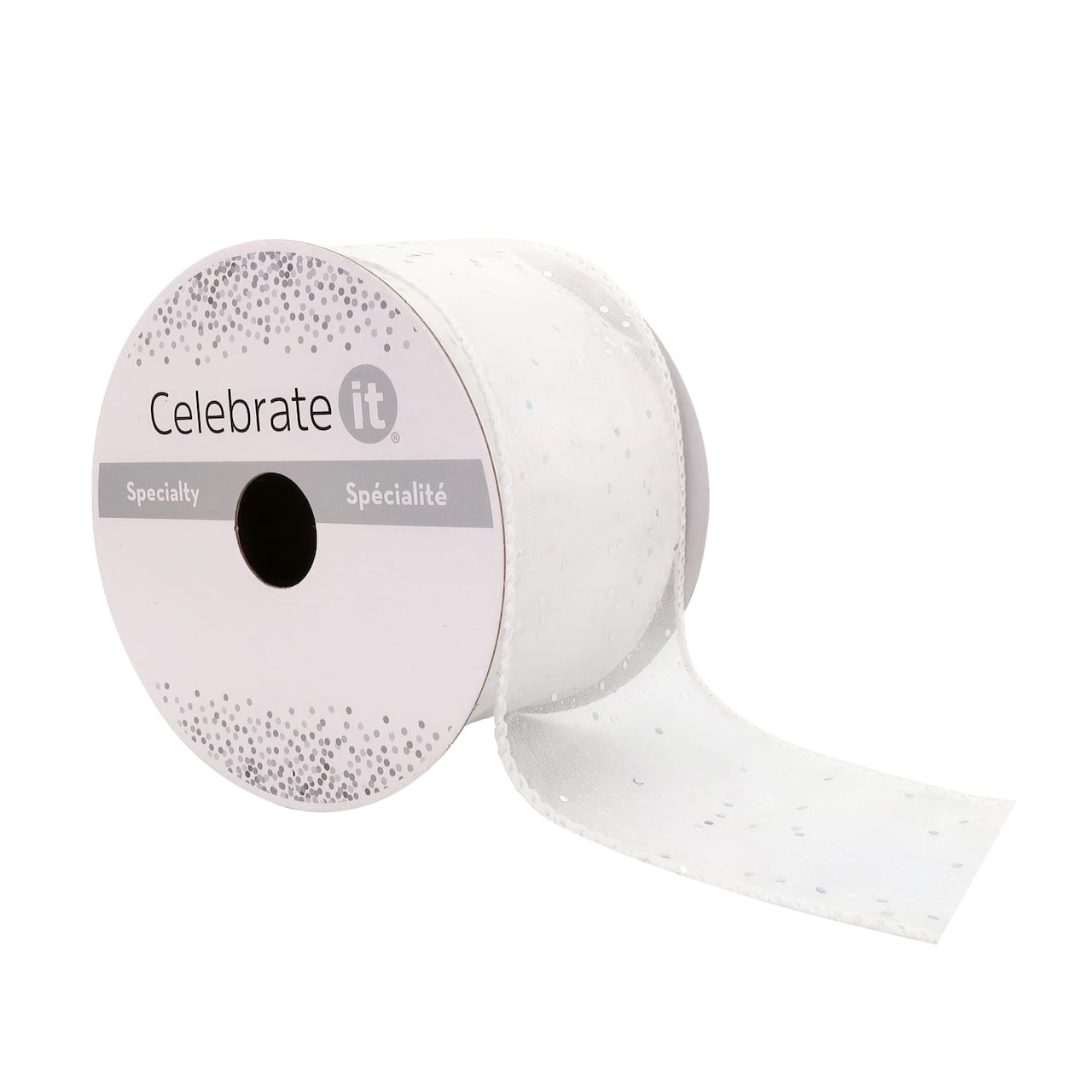 12 Pack: 2.5"x 10yd. Glitter Shimmer Wired Ribbon by Celebrate It® Specialty